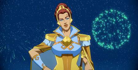 Teela - character voiced by Sarah Michelle Gellar in 'Masters of the Universe: Revelation'