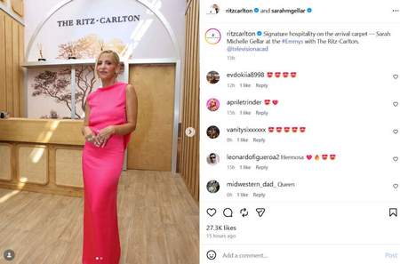 SMG arrives at the Emmy Awards 2025